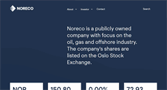 Desktop Screenshot of noreco.com